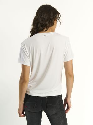 Imagen 2 del producto Polera Rock Round Neck Front Logo Loose Fit