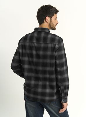 Imagen 2 del producto Camisa Flanel Cuadro Difuso