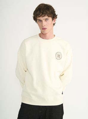 Imagen 1 del producto Polerón Crew Relaxed Japón Estampado