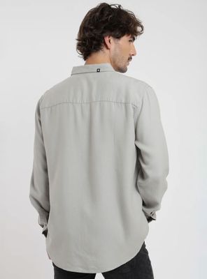 Imagen 2 del producto Camisa Manga Larga Algodón Orgánico Bolsillo Lateral