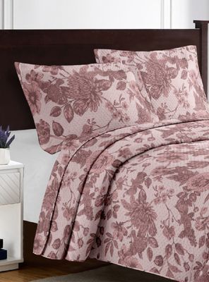 Quilts Breda Súper King Rosa