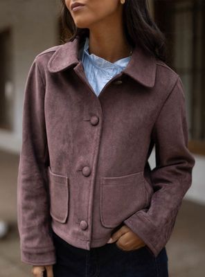 Raindoor Chaqueta Suede Brown Chaquetas