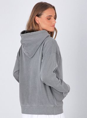 Imagen 2 del producto Polerón Hoodie Girls Grey