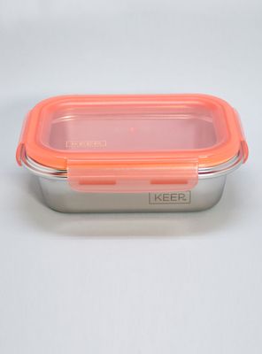 Imagen 2 del producto Taper Contenedor Hermético Metálico 650 ml Coral