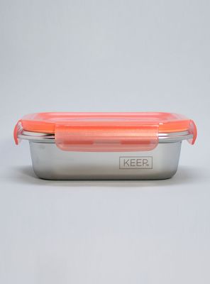 Imagen 1 del producto Taper Contenedor Hermético Metálico 650 ml Coral