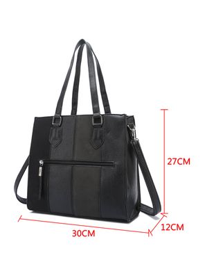 Imagen 2 del producto Cartera de Hombro Corte Recto Colmar Negro