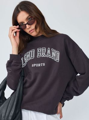 Imagen 1 del producto Polerón Charcoal Crewneck Brand