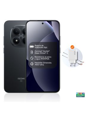 Imagen 2 del producto Smartphone Redmi Note 15 Pro 5G 256GB 6.83'' Negro Liberado + Audífonos Bluetooth