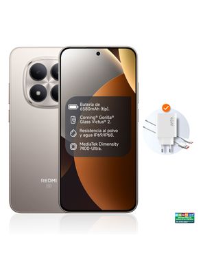 Imagen 2 del producto Smartphone Redmi Note 15 Pro 5G 256GB 6.83'' Gris Liberado + Audífonos Bluetooth