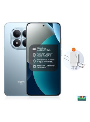 Imagen 2 del producto Smartphone Redmi Note 15 Pro 5G 256GB 6.83'' Azul Liberado + Audífonos Bluetooth