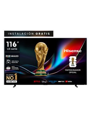 Imagen 2 del producto Mini LED Smart TV 116'' 4K UHD 116UX 165Hz Google TV