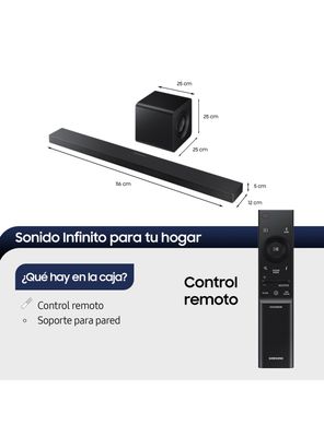 Imagen 2 del producto Soundbar Q-Series HW-QS700F 3.1.2Ch Subwoofer 2025