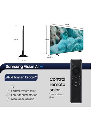 Imagen 2 del producto QLED Smart TV 98'' 4K UHD Vision AI Q7FA 2025