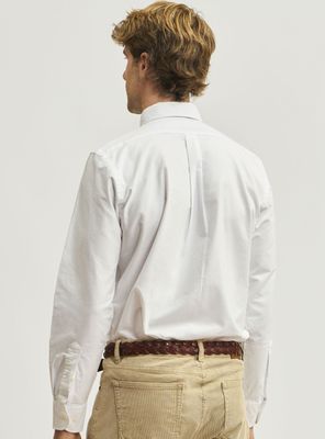 Imagen 2 del producto Camisa Manga Larga Oxford Bolsillo Algodón