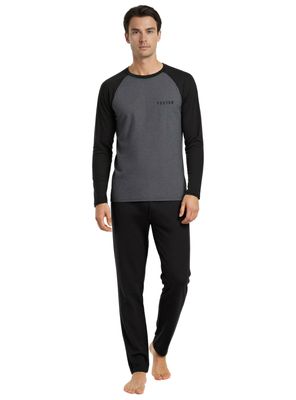 Imagen 1 del producto Pijama Largo Cuello Redondo Manga Color