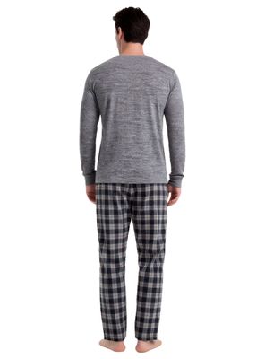 Imagen 2 del producto Pijama Largo Cuello Botones Clásico