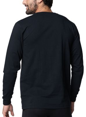 Imagen 2 del producto Camiseta Manga Larga Cuello Redondo Algodón Liso