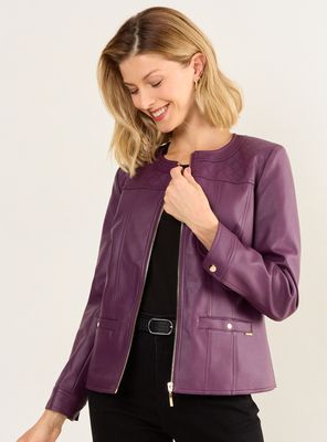 Imagen 1 del producto Chaqueta Pu con Cierre