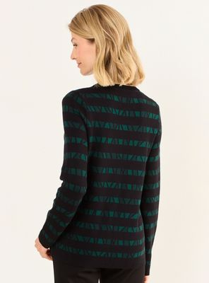 Imagen 2 del producto Sweater Tejido de Fantasía Cuello Alto