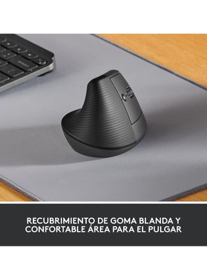 Imagen 2 del producto Mouse Ergonómico Inalámbrico Vertical Lift Grafito