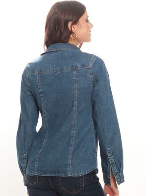 Imagen 2 del producto Blusa Manga Larga Denim