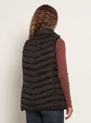 Imagen 2 del producto Parka Sólida con Cierre en Delantero y Bolsillos