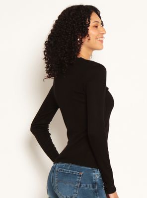 Imagen 2 del producto Polera Manga Larga Abotonada en Delantero