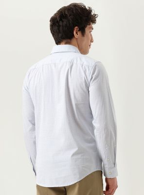 Imagen 2 del producto Camisa Manga Larga Mini Estampado Cuadros