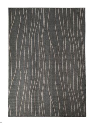 Alfombra Sisal Palermo 240x330 Black