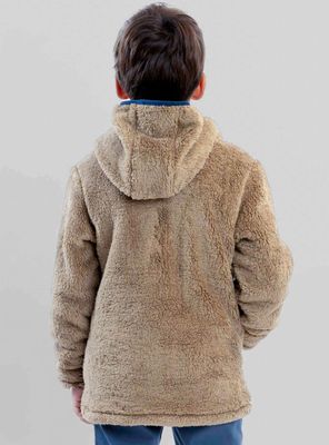 Imagen 2 del producto Polerón Chiporro Khaki Cierre Color