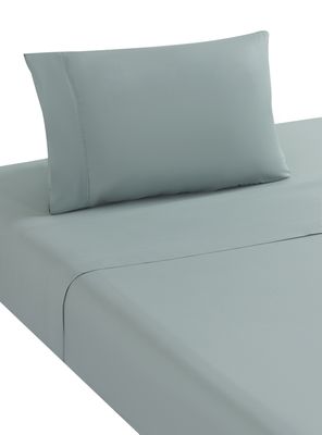 Imagen 2 del producto Juego de Sábanas 1 Plaza 180H Algodón Unicolor