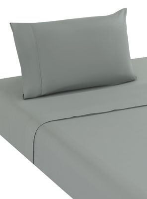 Imagen 2 del producto Juego de Sábanas 1.5 Plazas 180H Algodón Unicolor