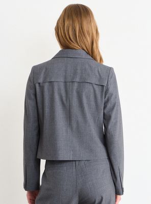 Imagen 2 del producto Blazer Liso Regular Corchete