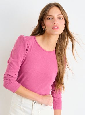 Imagen 1 del producto Polera Lisa Cuello Redondo Regular