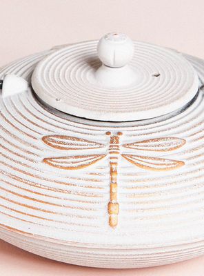 Imagen 2 del producto Tetera Hierro 800 ml Blanca