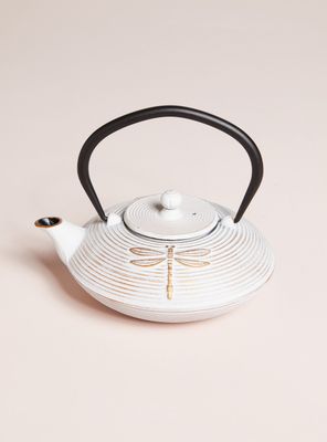 Tetera Hierro 800 ml Blanca