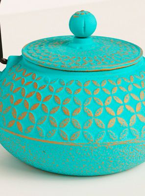 Imagen 2 del producto Tetera Hierro Turquesa 800 ml