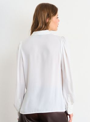 Imagen 2 del producto Blusa Camisera con Detalle en Puños