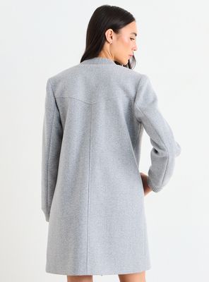 Imagen 2 del producto Chaquetón Liso Peacot con Cierre