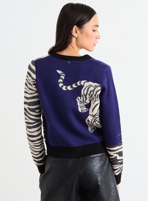 Imagen 2 del producto Cárdigan Crop Jacquard