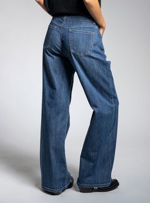 Imagen 2 del producto Jeans Wide Leg Tiro Medio Denim