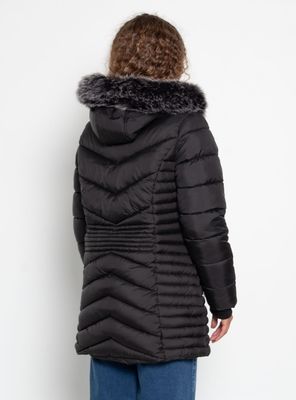 Imagen 2 del producto Parka Manga Larga con Capucha y Cierre en Delantero