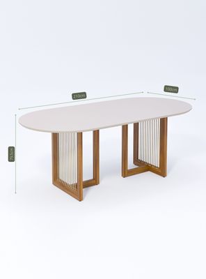 Imagen 2 del producto Juego de Comedor Regia Madera 2.2 + 6 Sillas Ipe