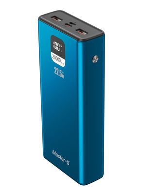 Imagen 1 del producto Batería Portátil Powerbank 20000 mAh 22.5W Azul