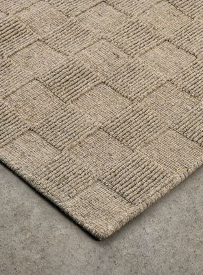 Imagen 2 del producto Alfombra Lana Square Beige 240x330 cm