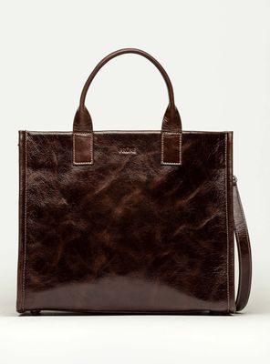 Imagen 1 del producto Cartera de Mano Capri Café Grande