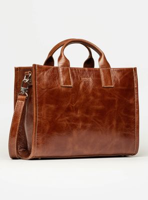 Imagen 2 del producto Cartera de Mano Capri Café Chica