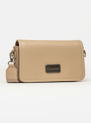 Imagen 2 del producto Bandolera The Flap Penny Beige