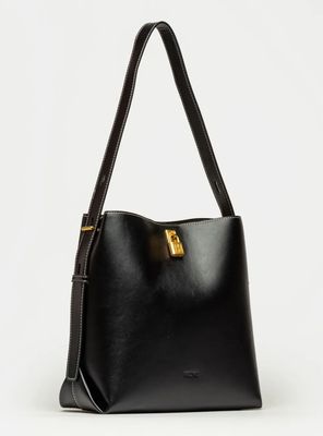 Imagen 2 del producto Cartera de Hombro Tipo Bolso The Lock Negro