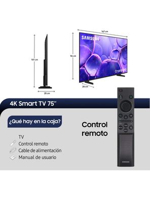 Imagen 2 del producto LED Smart TV 75'' Crystal UHD U8000F + Soundbar B-Series B450F